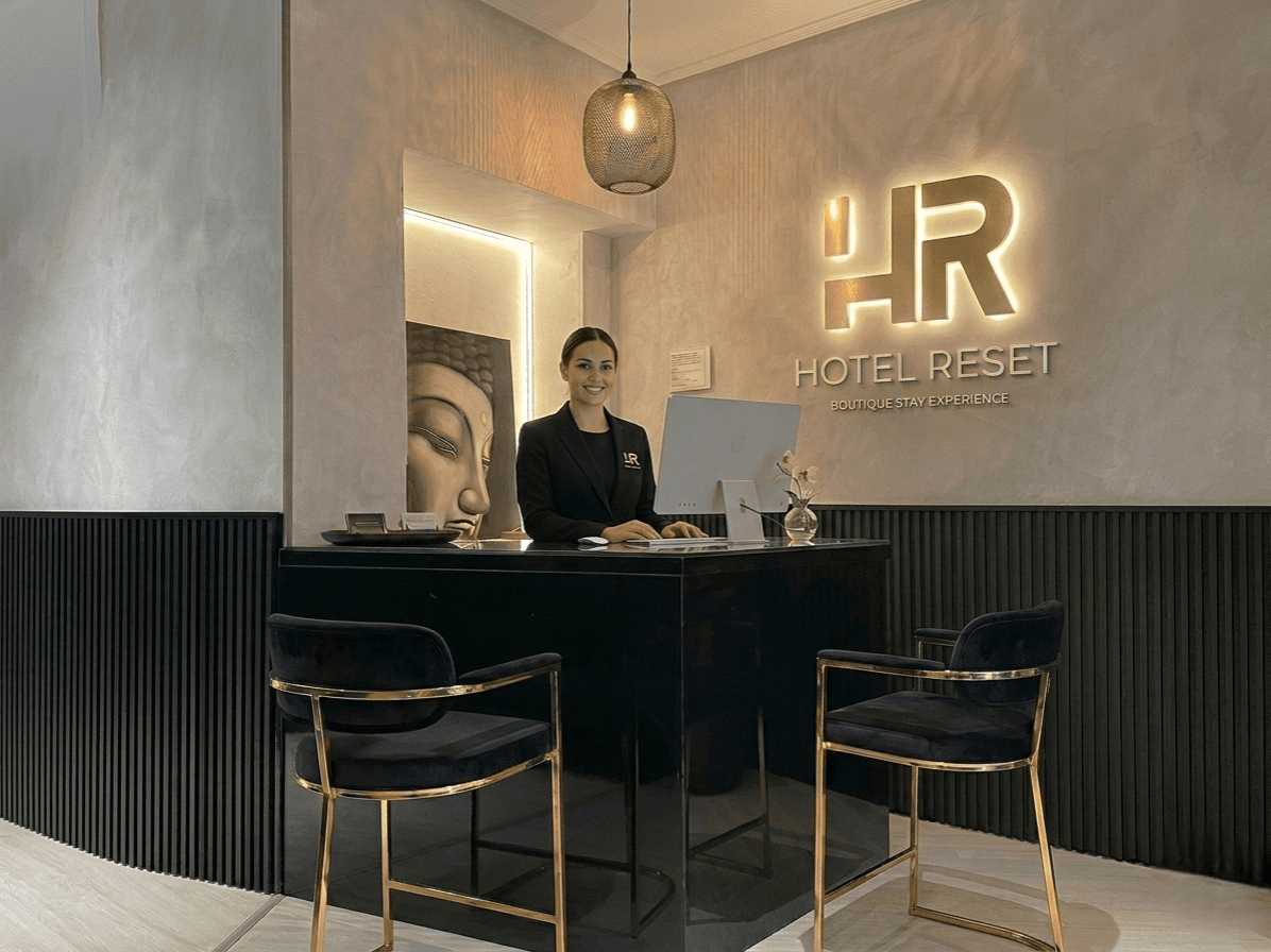 Recepción Hotel Reset